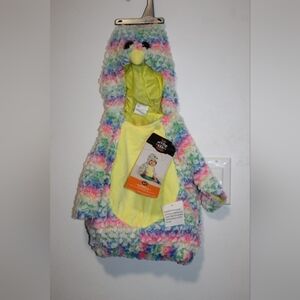 Colorful Plush Ostrich Costume